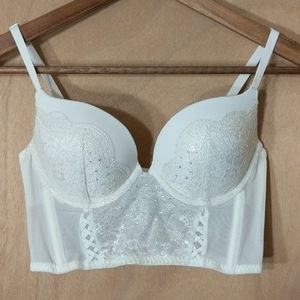 Lace and Jewelled Bustier